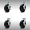 Service Caster 8 Inch SS Polyolefin Caster Set with Ball Bearings and Brake/Swivel Lock SCC SCC-SS30S820-POB-TLB-BSL-4 - alternate 3